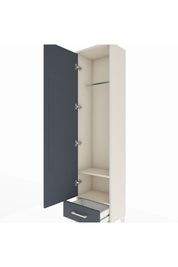 Arges Dolap 2 Raflı Tek Çekmeceli Tek Askılı 44x30x182 - S22M030V2A