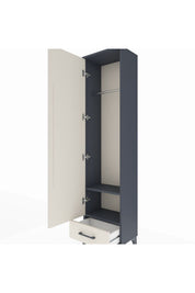 Arges Dolap 2 Raflı Tek Çekmeceli Tek Askılı 44x30x182 - S22M030V4A
