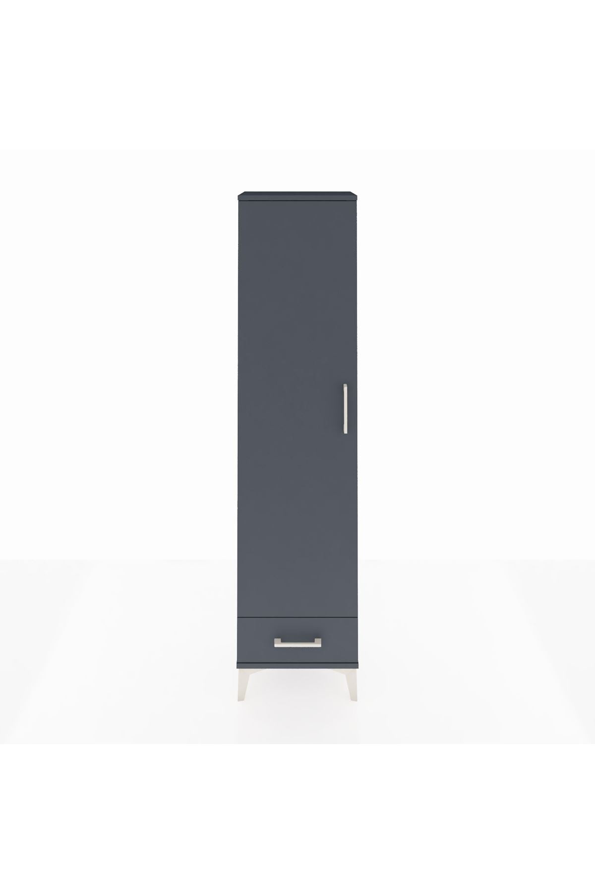 Arges Dolap 2 Raflı Tek Çekmeceli Tek Askılı 44x30x182 - S22M030V5A