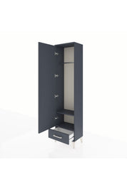 Arges Dolap 2 Raflı Tek Çekmeceli Tek Askılı 44x30x182 - S22M030V5A