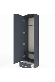 Arges Dolap 2 Raflı Tek Çekmeceli Tek Askılı 44x30x182 - S22M030V5A