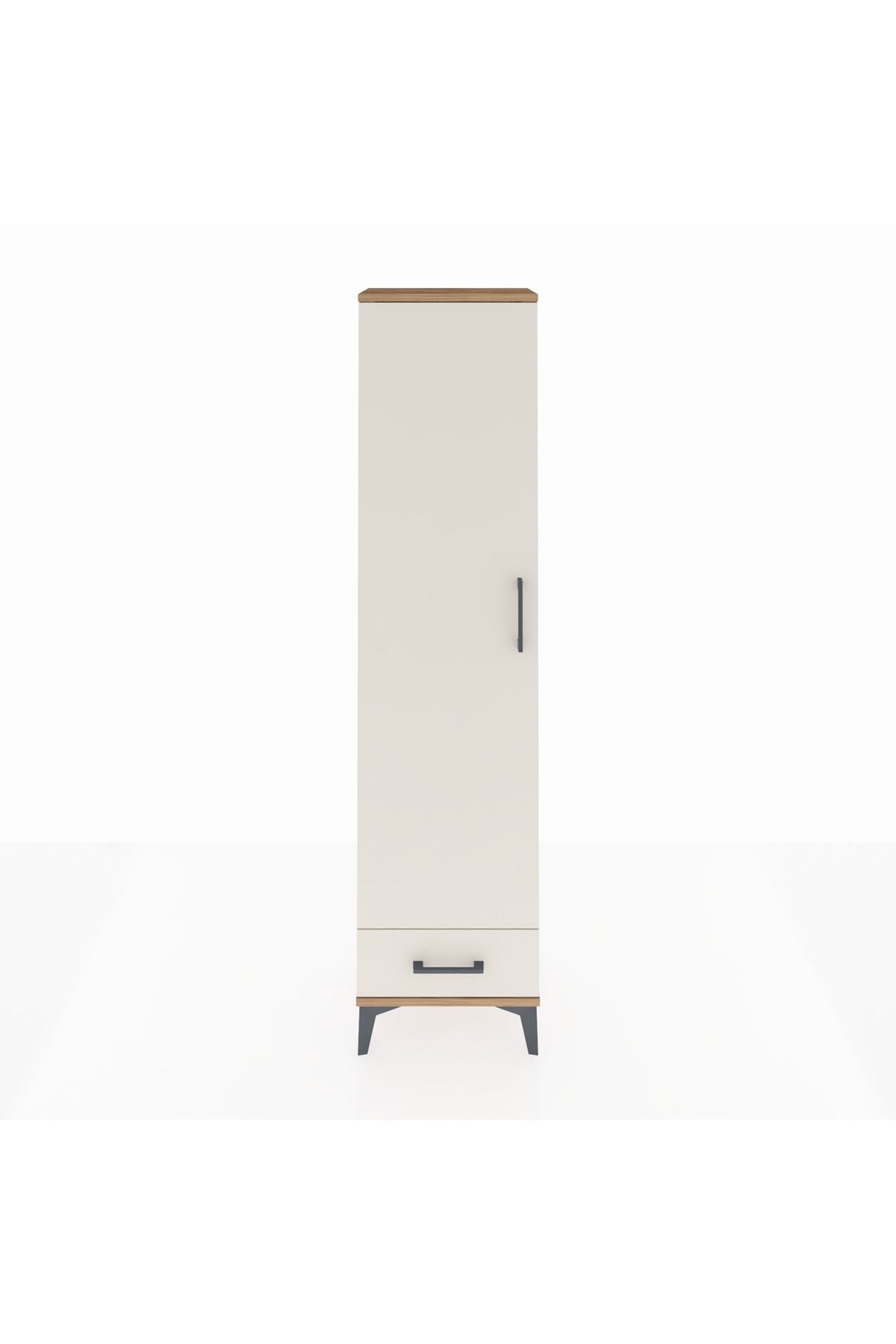 Arges Dolap 2 Raflı Tek Çekmeceli Tek Askılı 44x30x182 - S22M030V7A