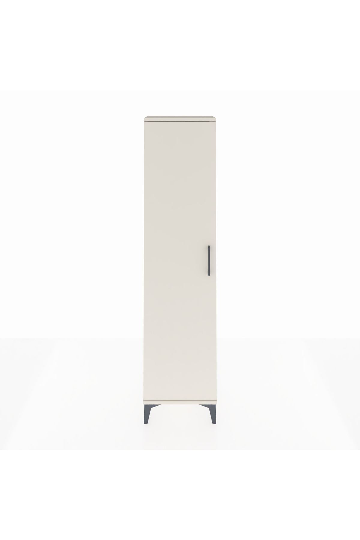 Arges Dolap Tek Raflı Tek Kapaklı Tek Askılı 44x30x182 - S22M031V1A