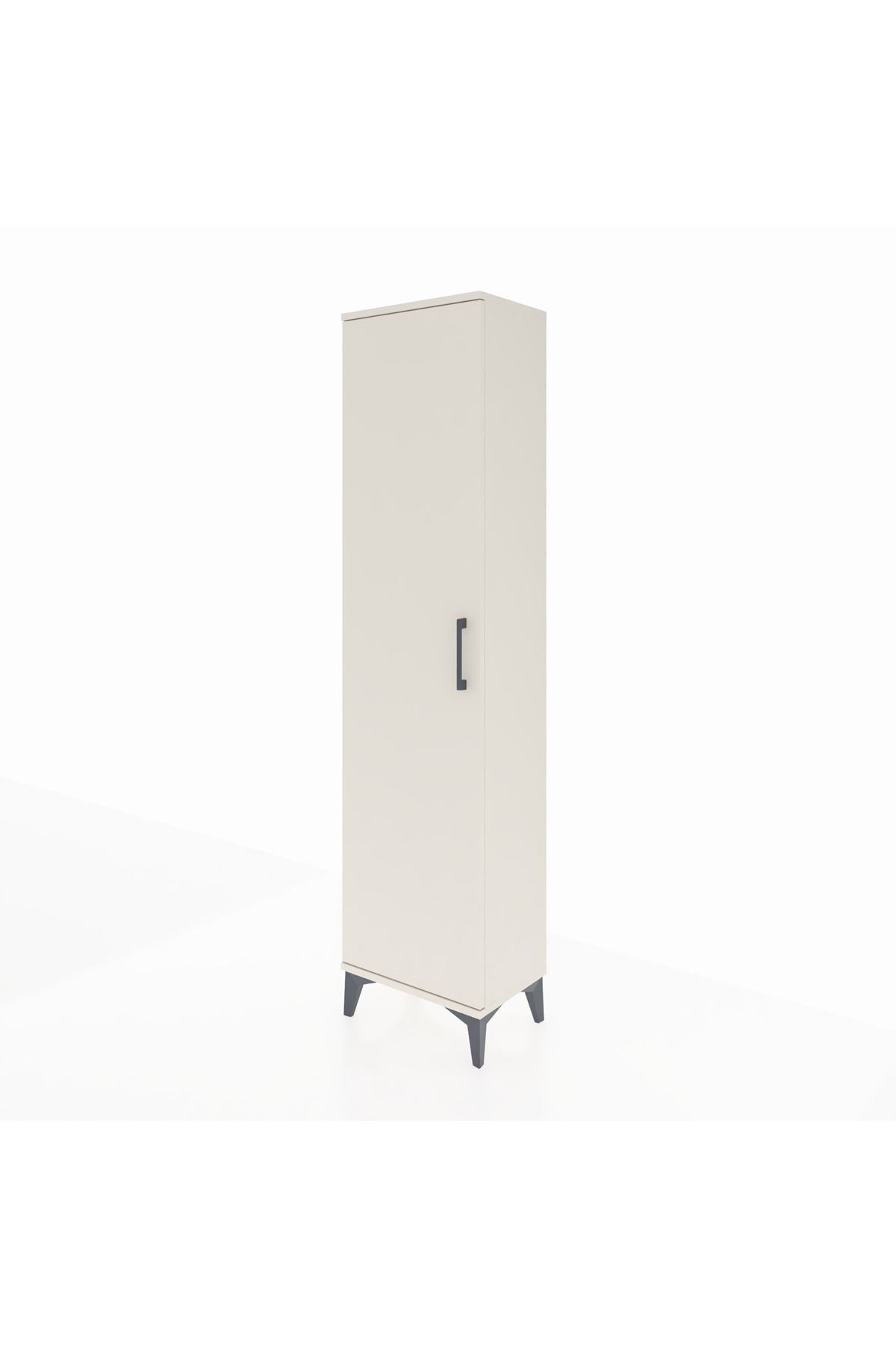 Arges Dolap Tek Raflı Tek Kapaklı Tek Askılı 44x30x182 - S22M031V1A