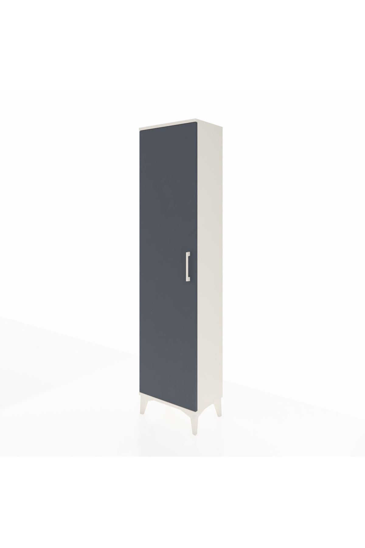Arges Dolap Tek Raflı Tek Kapaklı Tek Askılı 44x30x182 - S22M031V2A