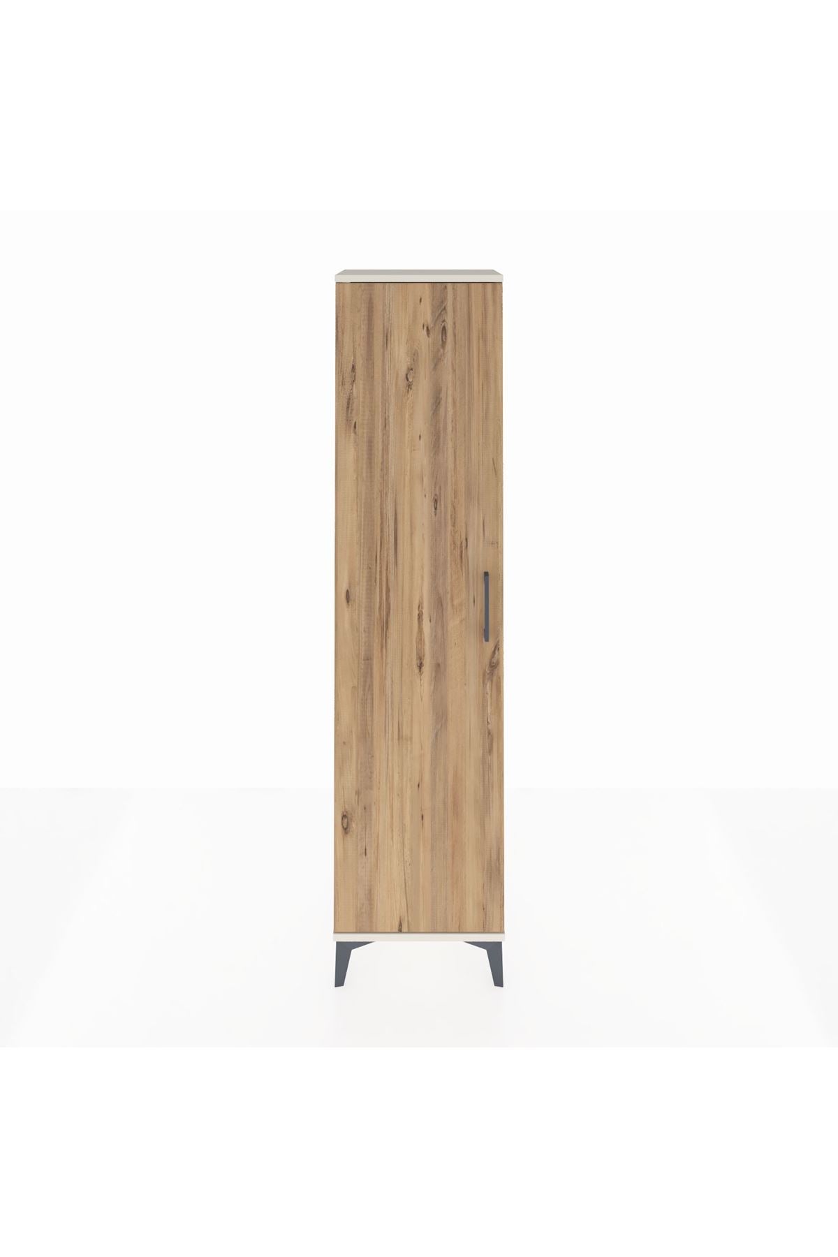 Arges Dolap Tek Raflı Tek Kapaklı Tek Askılı 44x30x182 - S22M031V3A