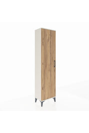 Arges Dolap Tek Raflı Tek Kapaklı Tek Askılı 44x30x182 - S22M031V3A