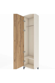 Arges Dolap Tek Raflı Tek Kapaklı Tek Askılı 44x30x182 - S22M031V3A
