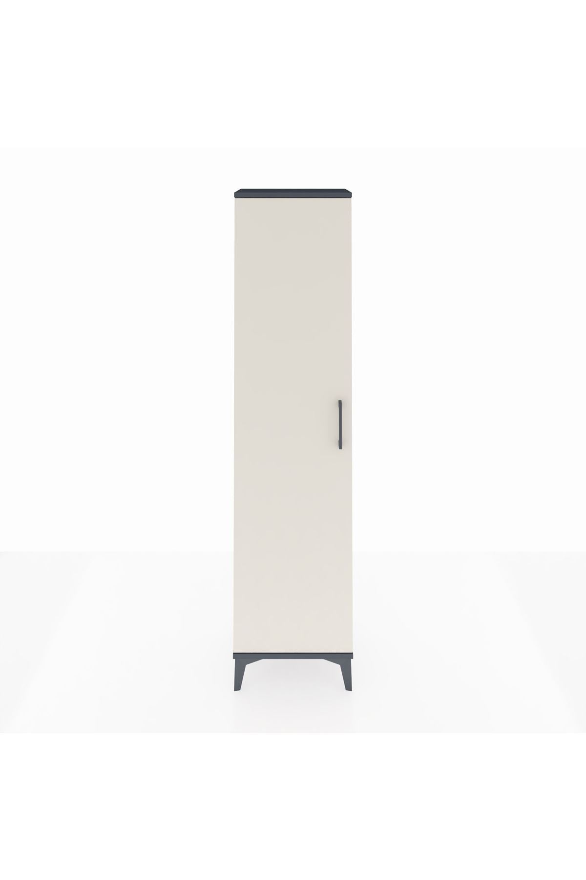 Arges Dolap Tek Raflı Tek Kapaklı Tek Askılı 44x30x182 - S22M031V4A