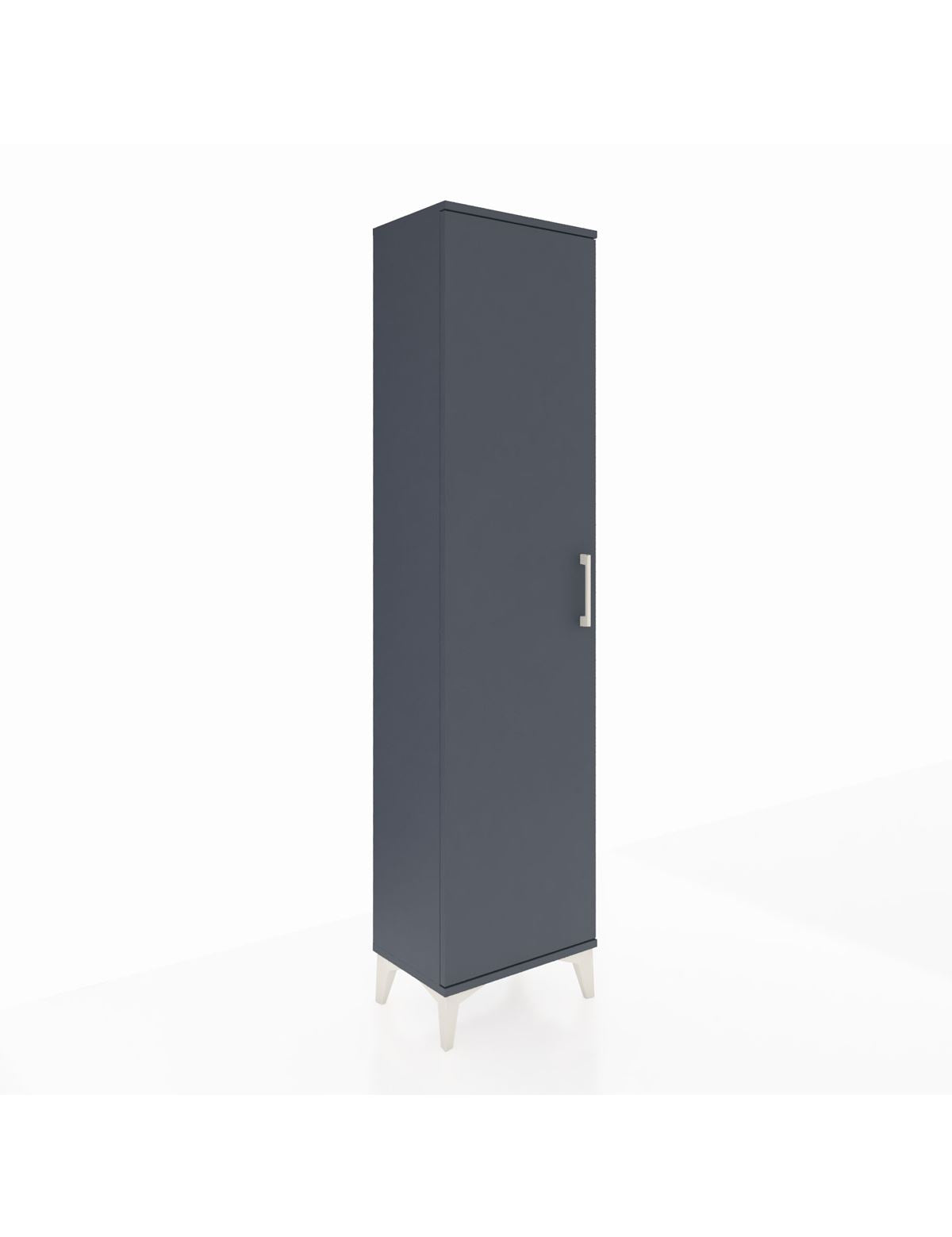 Arges Dolap Tek Raflı Tek Kapaklı Tek Askılı 44x30x182 - S22M031V5A