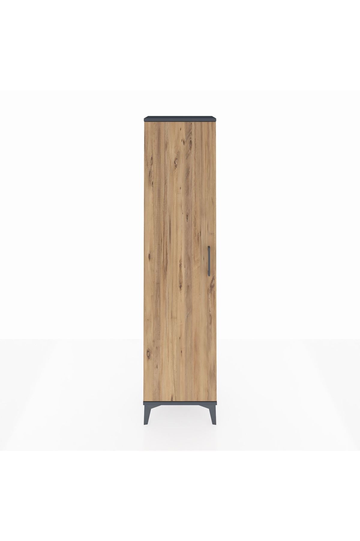 Arges Dolap Tek Raflı Tek Kapaklı Tek Askılı 44x30x182 - S22M031V6A