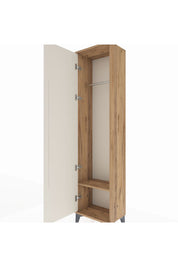 Arges Dolap Tek Raflı Tek Kapaklı Tek Askılı 44x30x182 - S22M031V7A