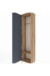 Arges Dolap Tek Raflı Tek Kapaklı Tek Askılı 44x30x182 - S22M031V8A