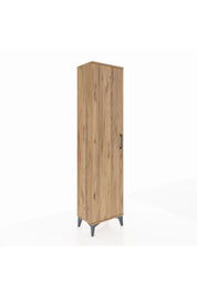 Arges Dolap Tek Raflı Tek Kapaklı Tek Askılı 44x30x182 - S22M031V9A