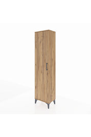 Arges Dolap Tek Raflı Tek Kapaklı Tek Askılı 44x30x182 - S22M031V9A