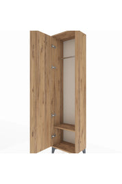 Arges Dolap Tek Raflı Tek Kapaklı Tek Askılı 44x30x182 - S22M031V9A