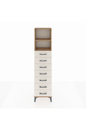 Arges Dolap 2 Raflı 7 Çekmeceli 44x30x182 - S22M033V7A