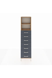 Arges Dolap 2 Raflı 7 Çekmeceli 44x30x182 - S22M033V8A