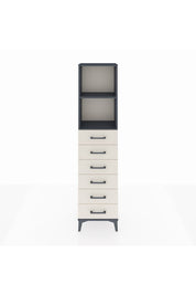 Arges Dolap 2 Raflı 6 Çekmeceli 44x30x182 - S22M034V4A