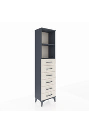 Arges Dolap 2 Raflı 6 Çekmeceli 44x30x182 - S22M034V4A