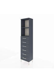 Arges Dolap 2 Raflı 6 Çekmeceli 44x30x182 - S22M034V5A