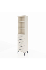 Arges Dolap 3 Raflı 5 Çekmeceli 44x30x182 - S22M035V1A