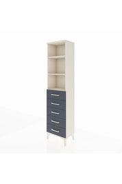 Arges Dolap 3 Raflı 5 Çekmeceli 44x30x182 - S22M035V2A