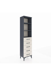 Arges Dolap 3 Raflı 5 Çekmeceli 44x30x182 - S22M035V4A