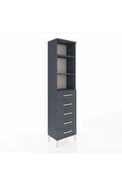 Arges Dolap 3 Raflı 5 Çekmeceli 44x30x182 - S22M035V5A