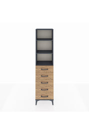 Arges Dolap 3 Raflı 5 Çekmeceli 44x30x182 - S22M035V6A