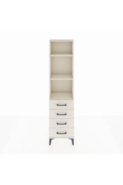 Arges Dolap 3 Raflı 4 Çekmeceli 44x30x182 - S22M036V1A
