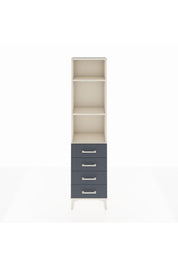 Arges Dolap 3 Raflı 4 Çekmeceli 44x30x182 - S22M036V2A