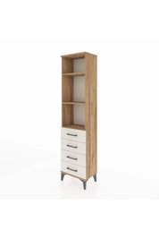 Arges Dolap 3 Raflı 4 Çekmeceli 44x30x182 - S22M036V7A