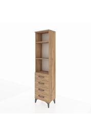 Arges Dolap 3 Raflı 4 Çekmeceli 44x30x182 - S22M036V9A