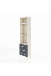 Arges Dolap 3 Raflı 3 Çekmeceli 44x30x182 - S22M037V2A