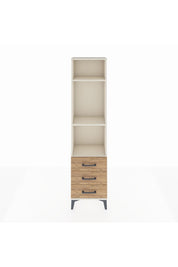 Arges Dolap 3 Raflı 3 Çekmeceli 44x30x182 - S22M037V3A