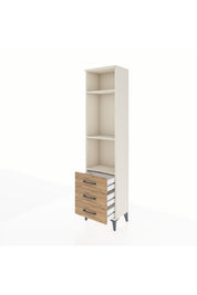 Arges Dolap 3 Raflı 3 Çekmeceli 44x30x182 - S22M037V3A