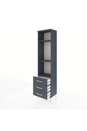 Arges Dolap 3 Raflı 3 Çekmeceli 44x30x182 - S22M037V5A