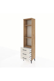 Arges Dolap 3 Raflı 3 Çekmeceli 44x30x182 - S22M037V7A