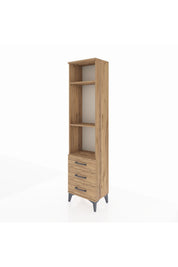 Arges Dolap 3 Raflı 3 Çekmeceli 44x30x182 - S22M037V9A