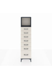 Arges Dolap Tek Raflı 7 Çekmeceli 44x30x182 - S22M038V4A
