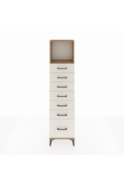Arges Dolap Tek Raflı 7 Çekmeceli 44x30x182 - S22M038V7A