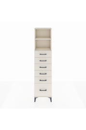 Arges Dolap 2 Raflı 6 Çekmeceli 44x30x182 - S22M039V1A