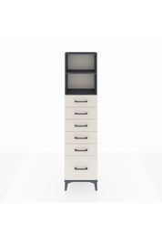 Arges Dolap 2 Raflı 6 Çekmeceli 44x30x182 - S22M039V4A
