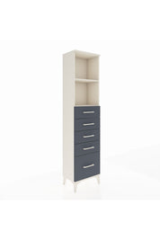 Arges Dolap 2 Raflı 5 Çekmeceli 44x30x182 - S22M040V2A