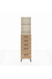 Arges Dolap 2 Raflı 5 Çekmeceli 44x30x182 - S22M040V3A
