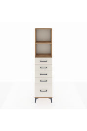 Arges Dolap 2 Raflı 5 Çekmeceli 44x30x182 - S22M040V7A