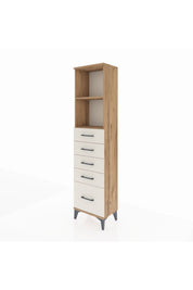 Arges Dolap 2 Raflı 5 Çekmeceli 44x30x182 - S22M040V7A