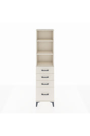 Arges Dolap 3 Raflı 4 Çekmeceli 44x30x182 - S22M041V1A