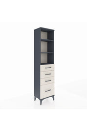 Arges Dolap 3 Raflı 4 Çekmeceli 44x30x182 - S22M041V4A